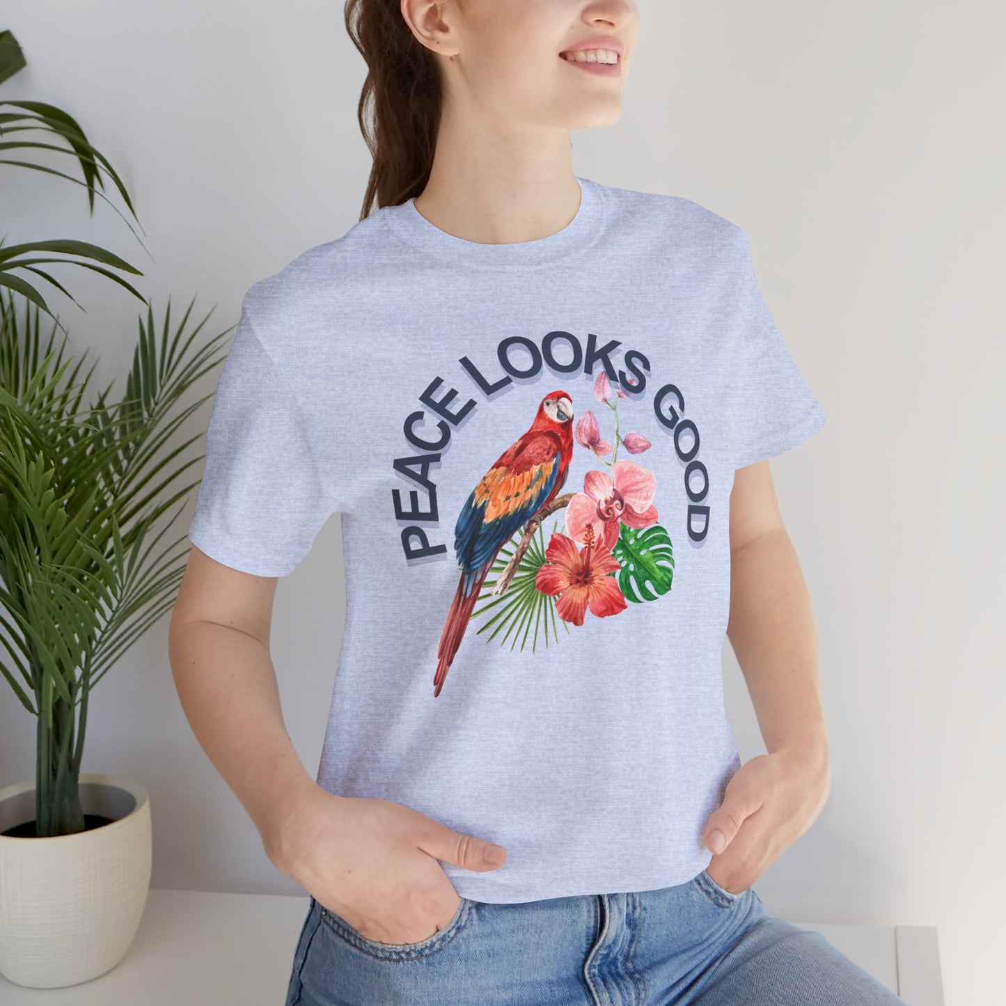Peace Looks Good Tee