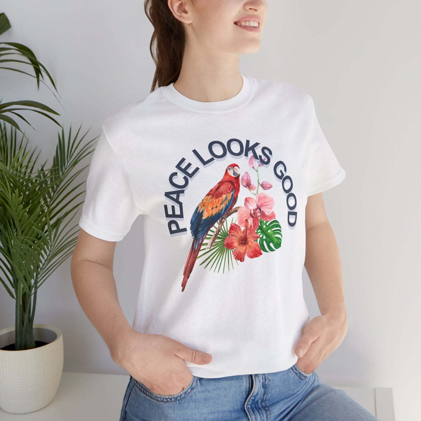 Peace Looks Good Tee