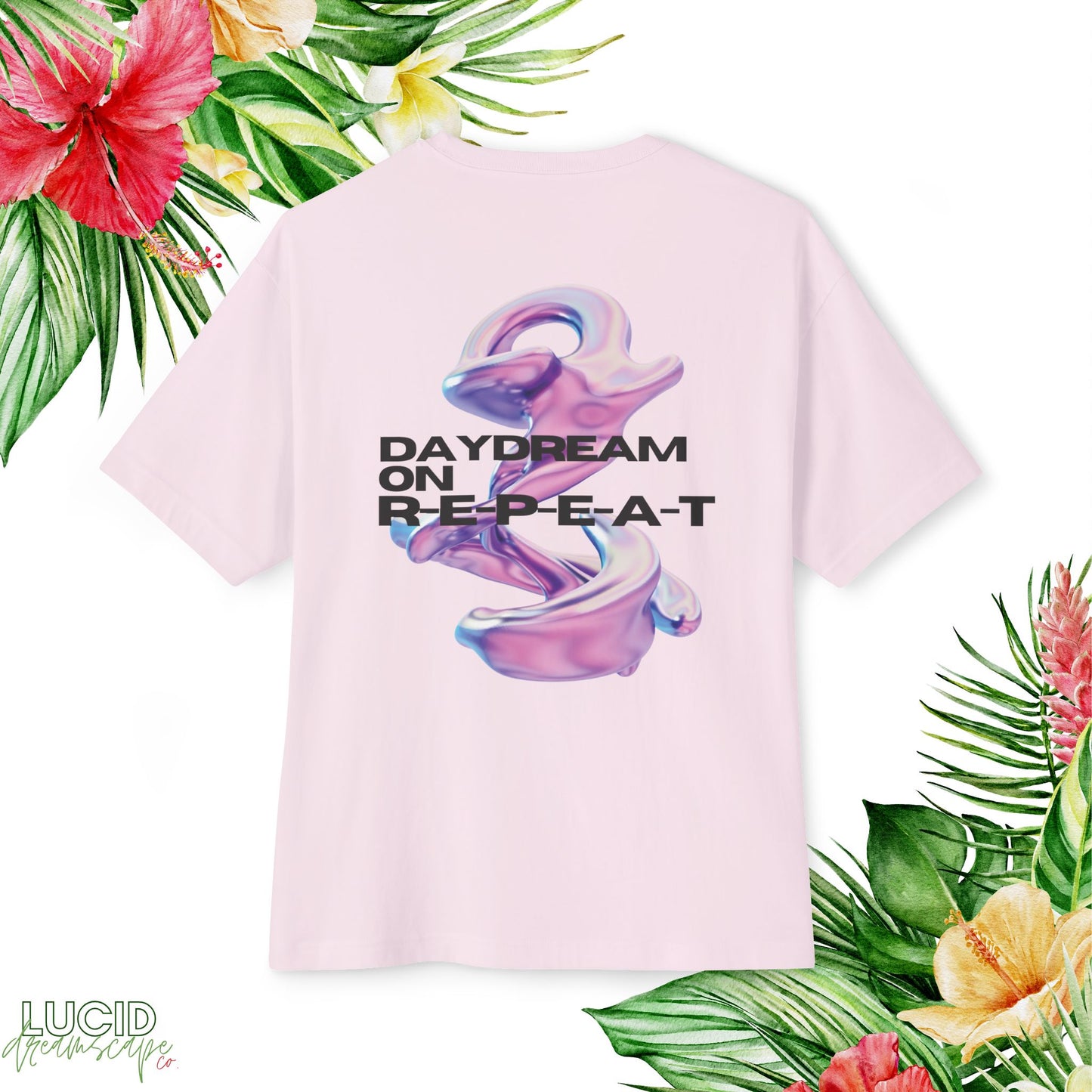 Daydream on R-E-P-E-A-T Boxy Tee