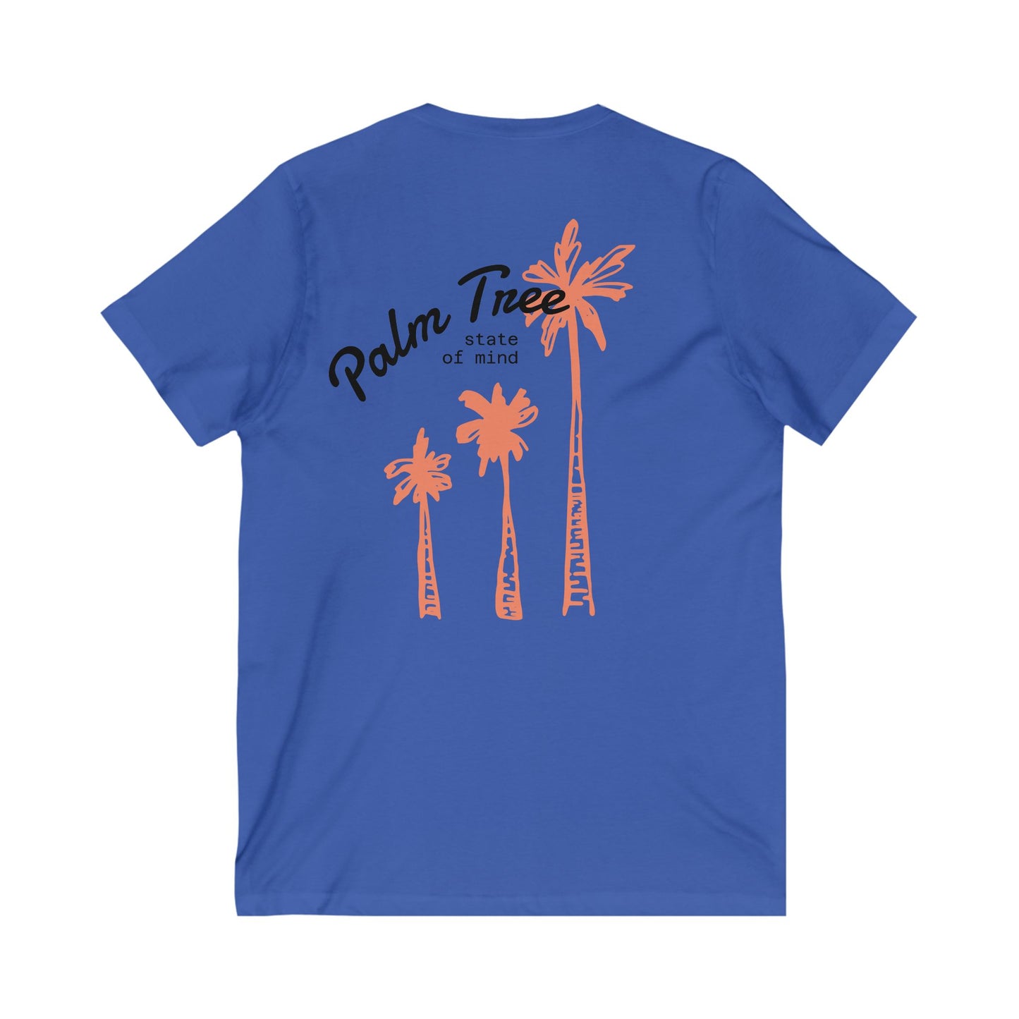 Palm Tree State of Mind V-Neck Tee