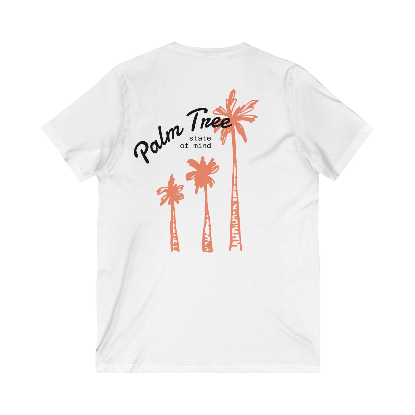 Palm Tree State of Mind V-Neck Tee