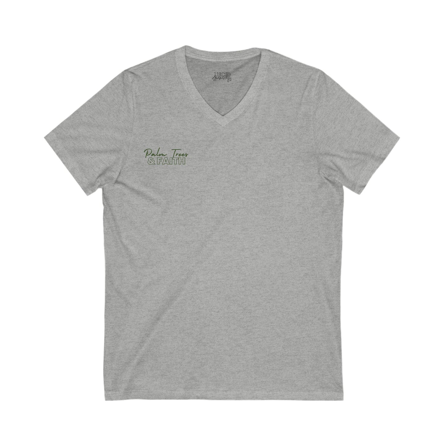 Palm Trees and Faith Shirt V-Neck Tee