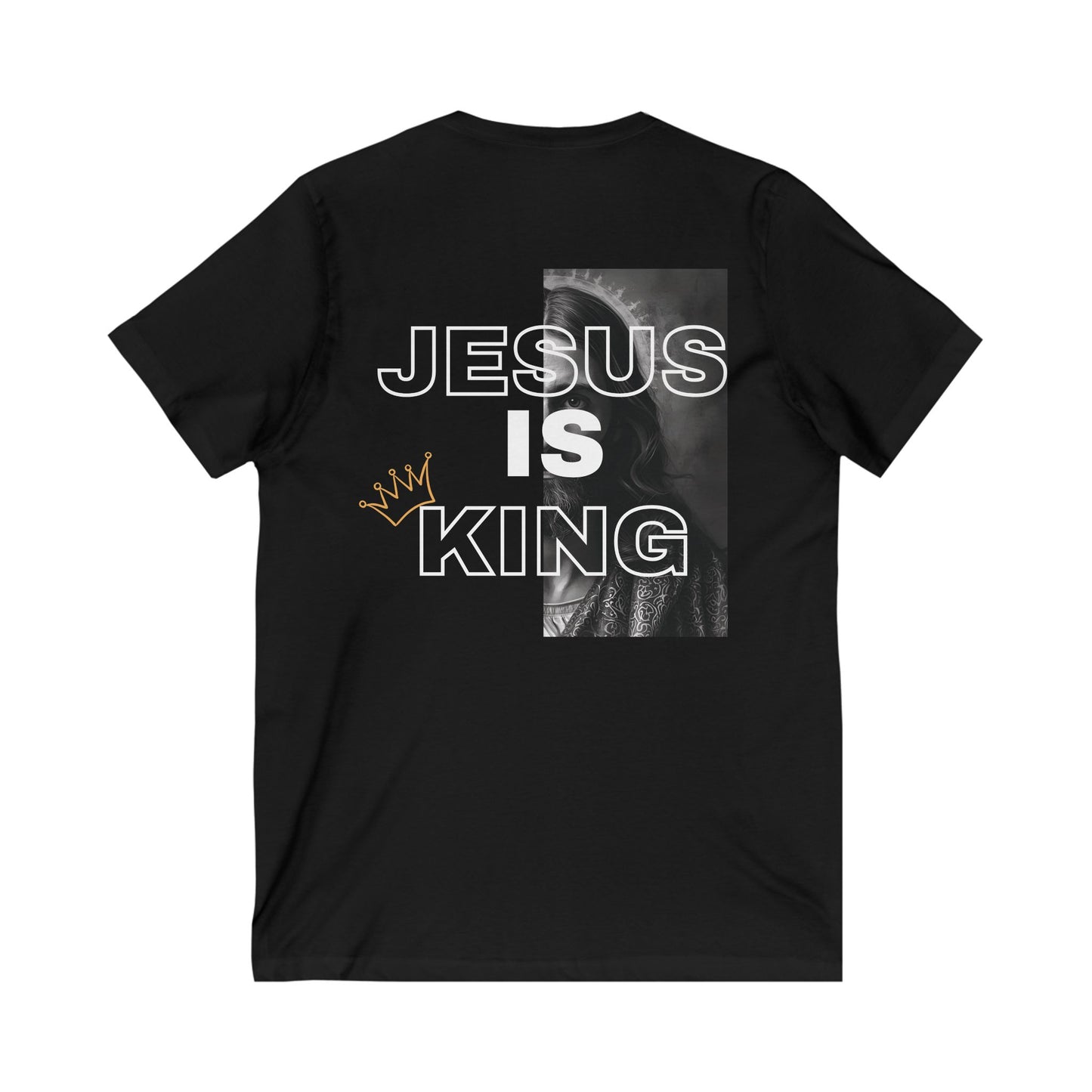 Jesus is King V-Neck Tee