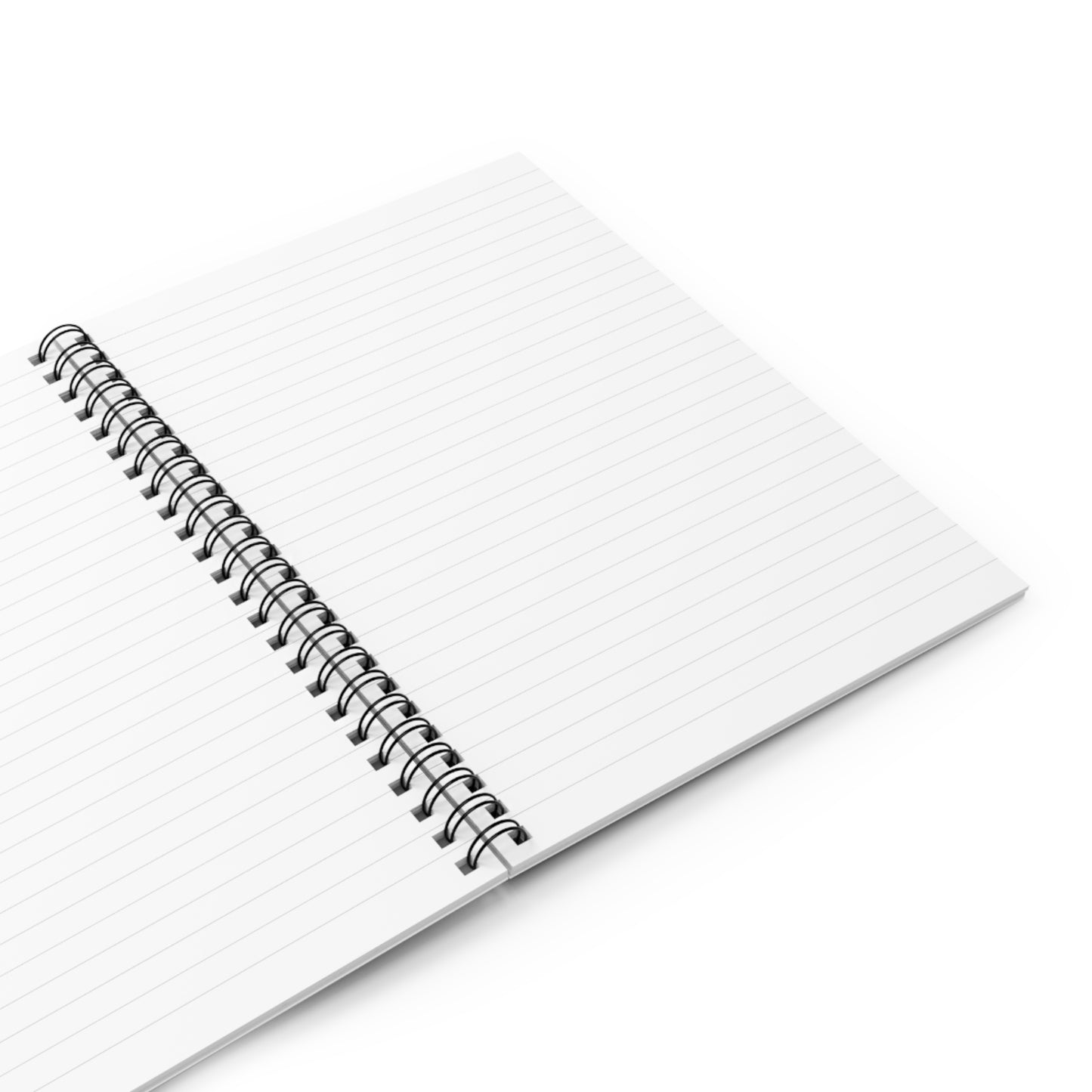 Pink Coastal Spiral Notebook - Ruled Line