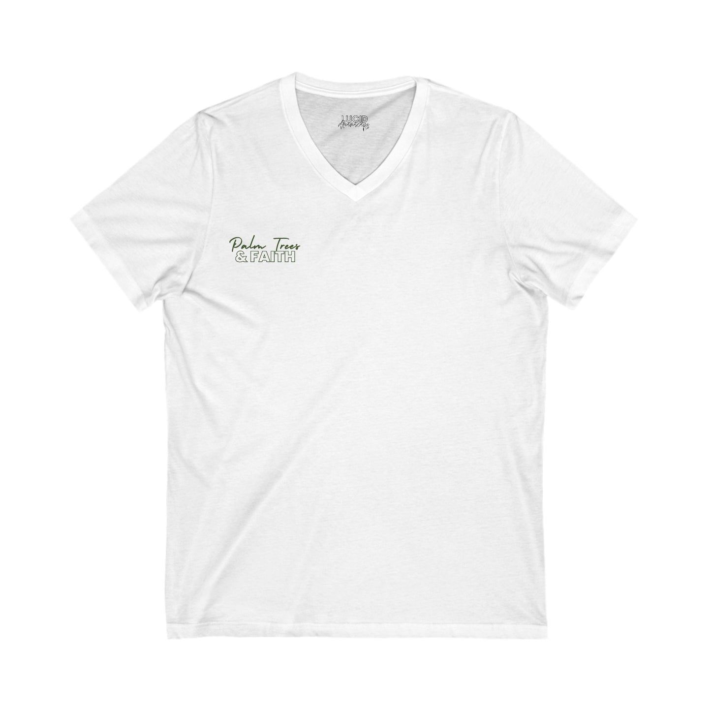 Palm Trees and Faith Shirt V-Neck Tee