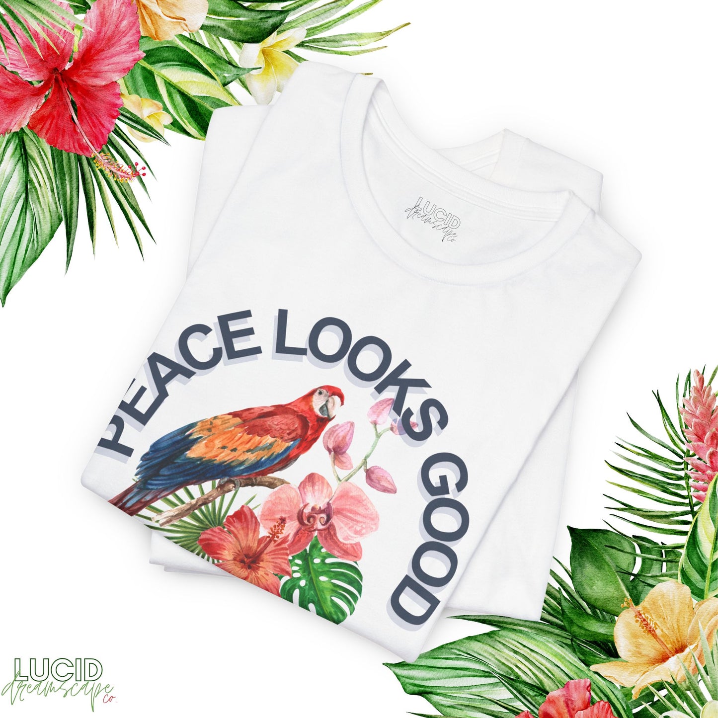 Peace Looks Good Tee