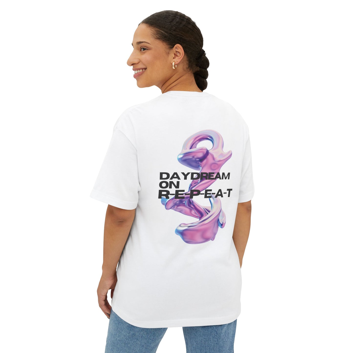 Daydream on R-E-P-E-A-T Boxy Tee