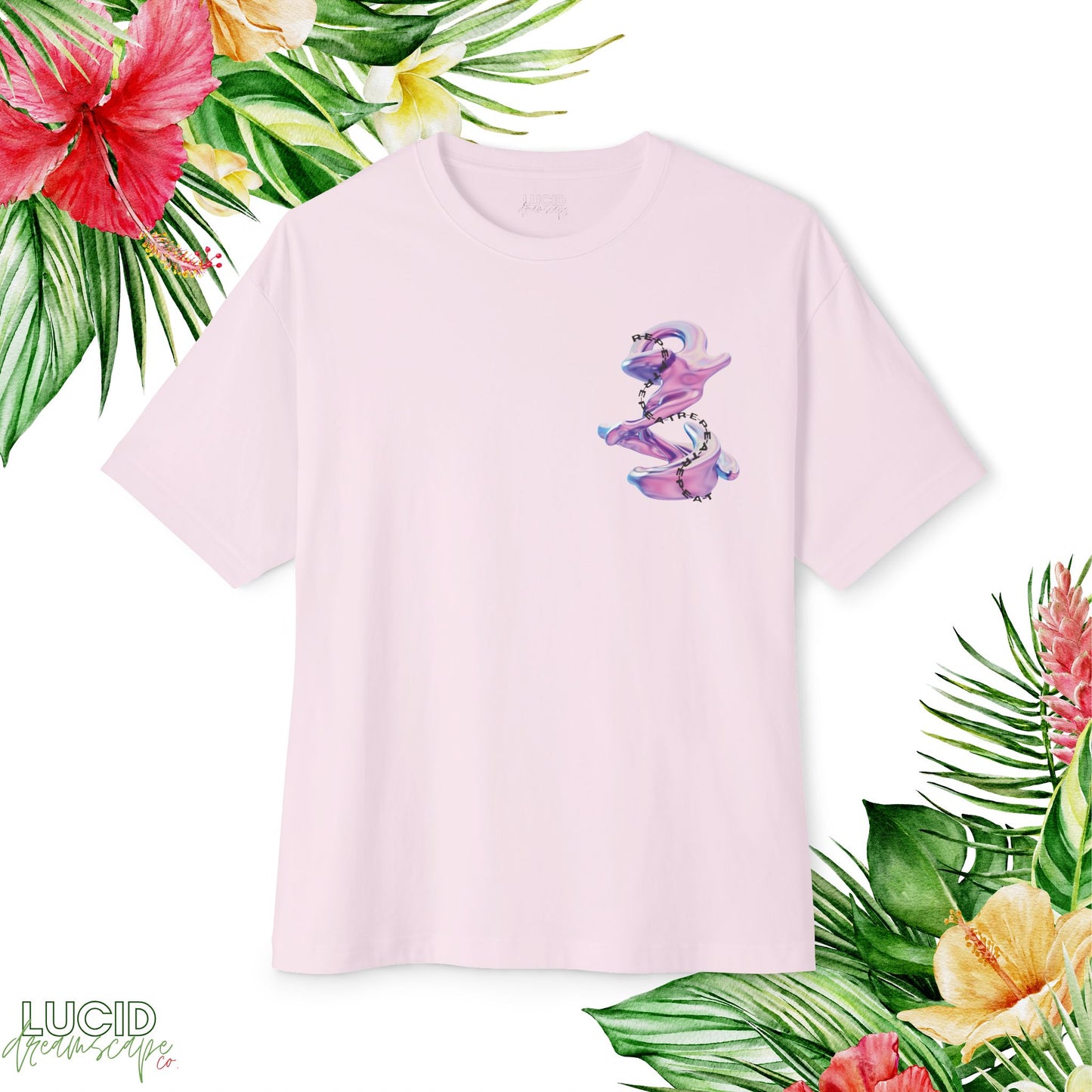 Daydream on R-E-P-E-A-T Boxy Tee