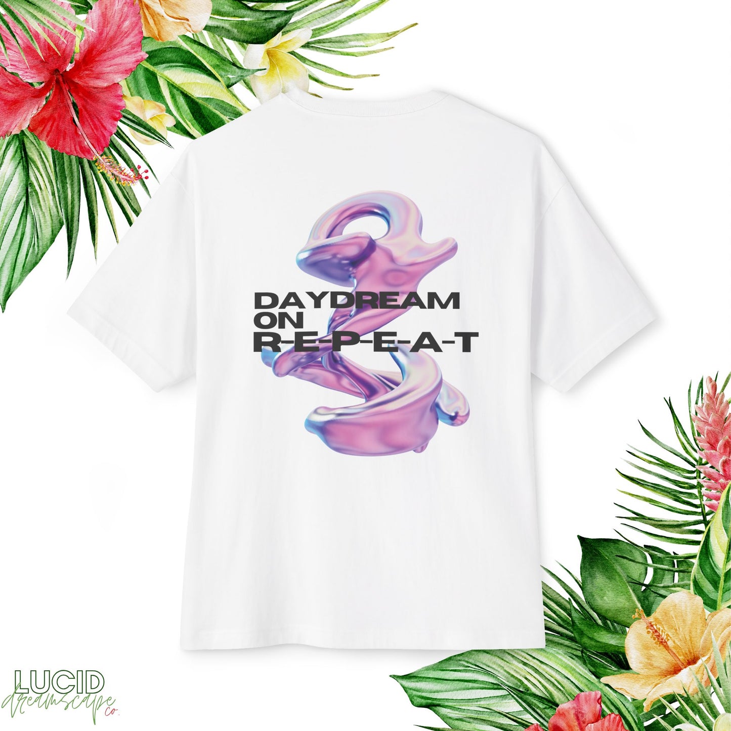 Daydream on R-E-P-E-A-T Boxy Tee