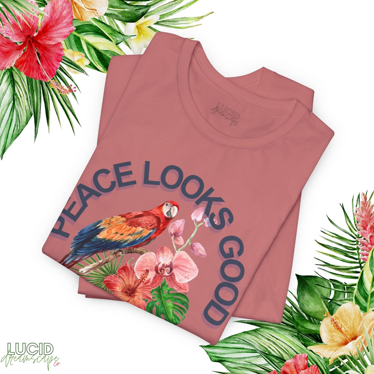 Peace Looks Good Tee