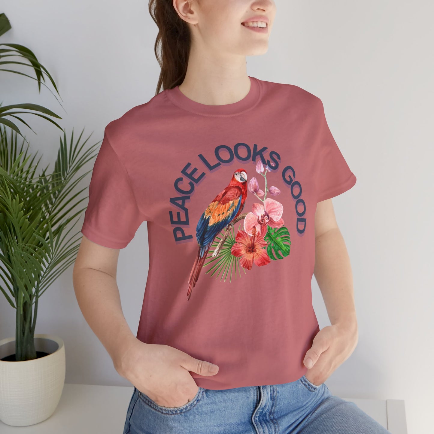 Peace Looks Good Tee