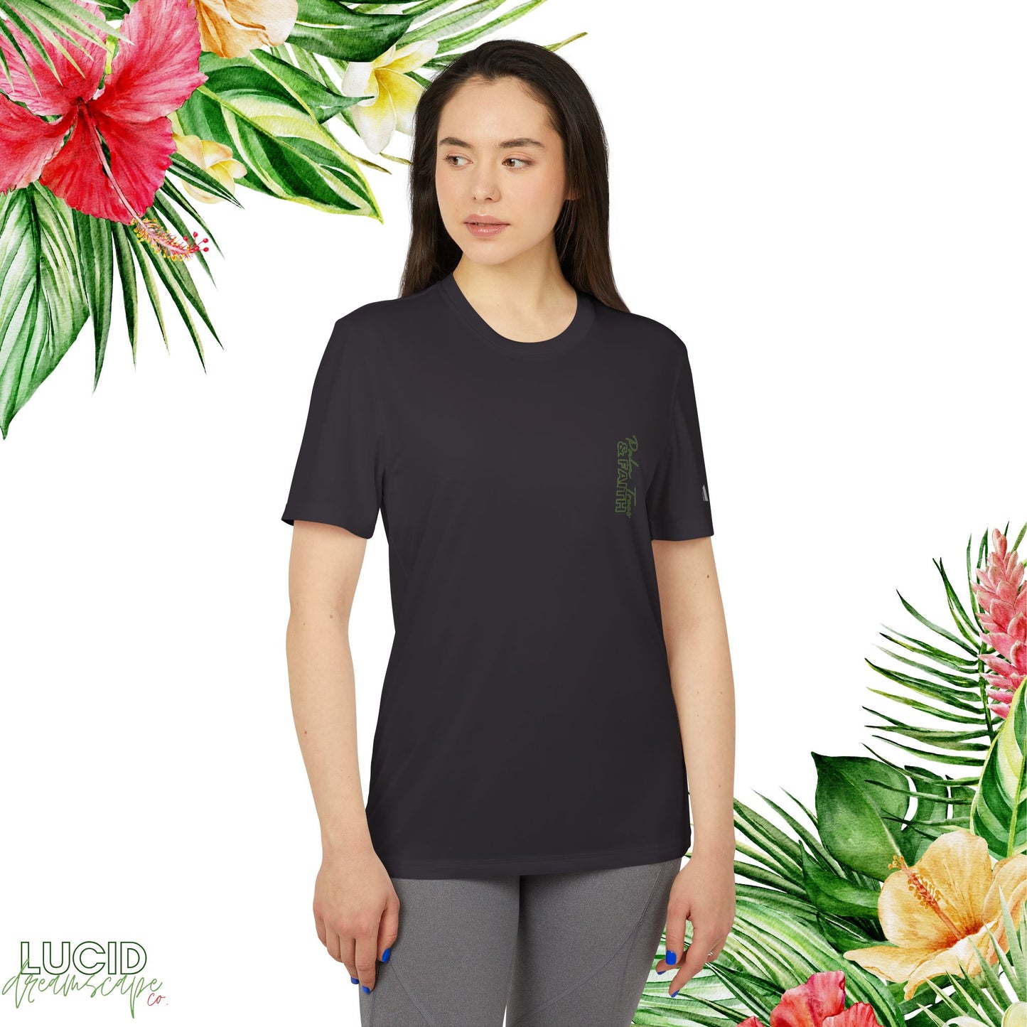 Palm Trees and Faith Adidas Tee