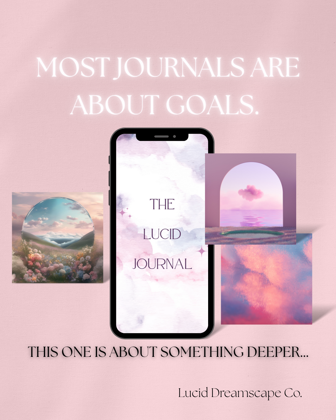 The Lucid Journal | 60+ Pages for Thoughts, Dreams & Reflections