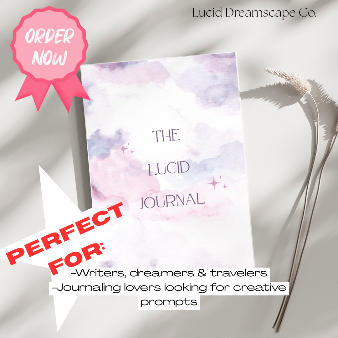 The Lucid Journal | 60+ Pages for Thoughts, Dreams & Reflections
