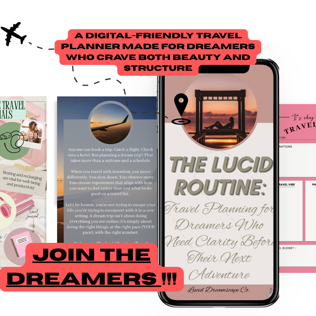 The Lucid Routine | Travel Planning for Dreamers Who Need Clarity Before Their Next Adventure