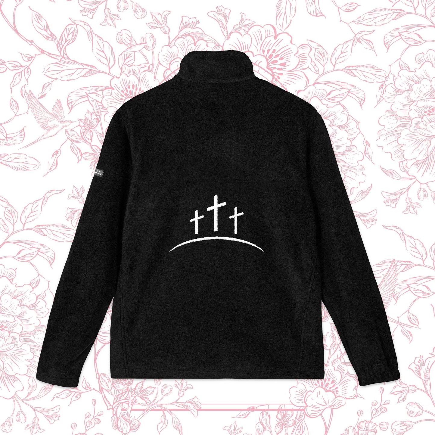 Saved by Grace Columbia Embroidered Fleece Jacket