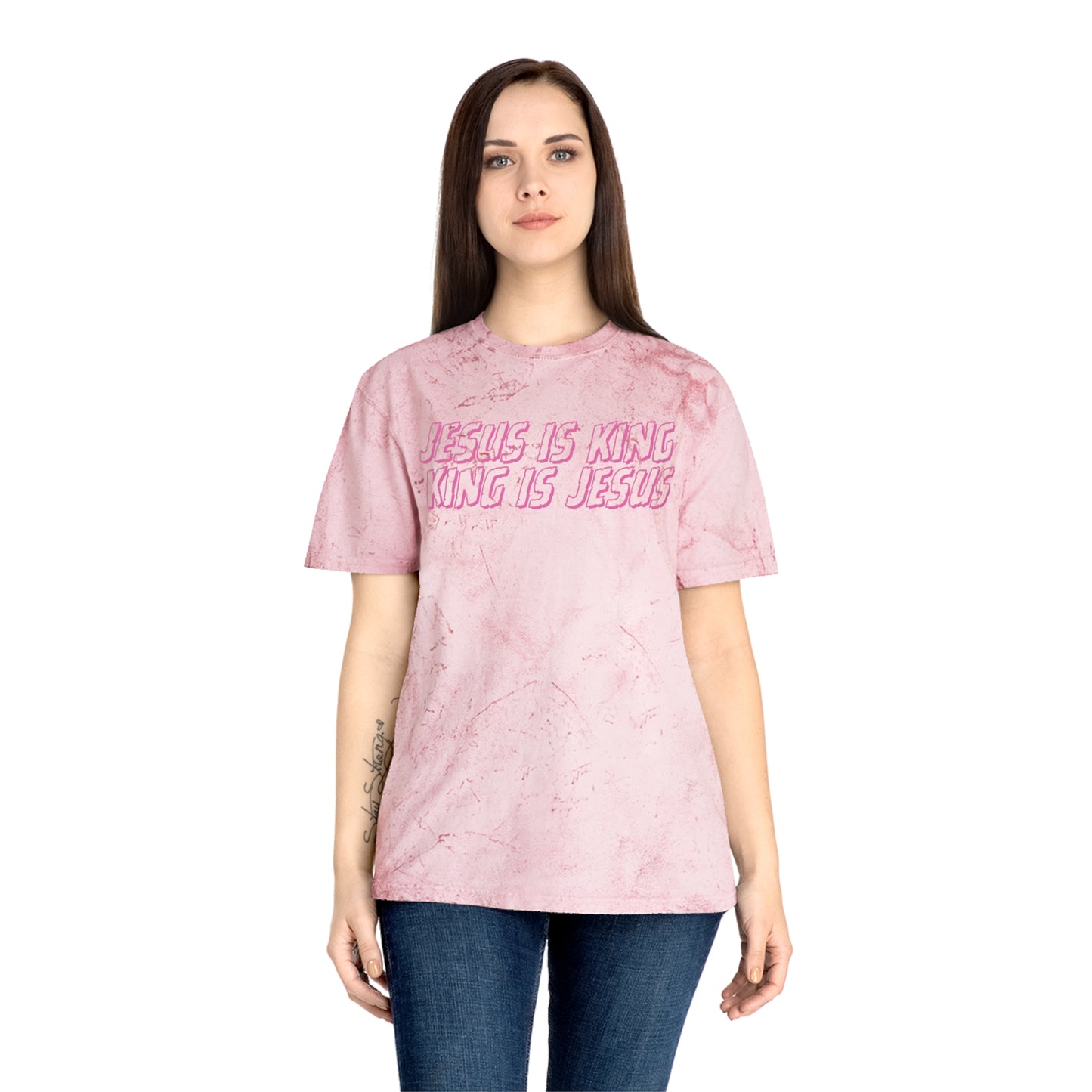 Jesus is King - Color Blast T-Shirt