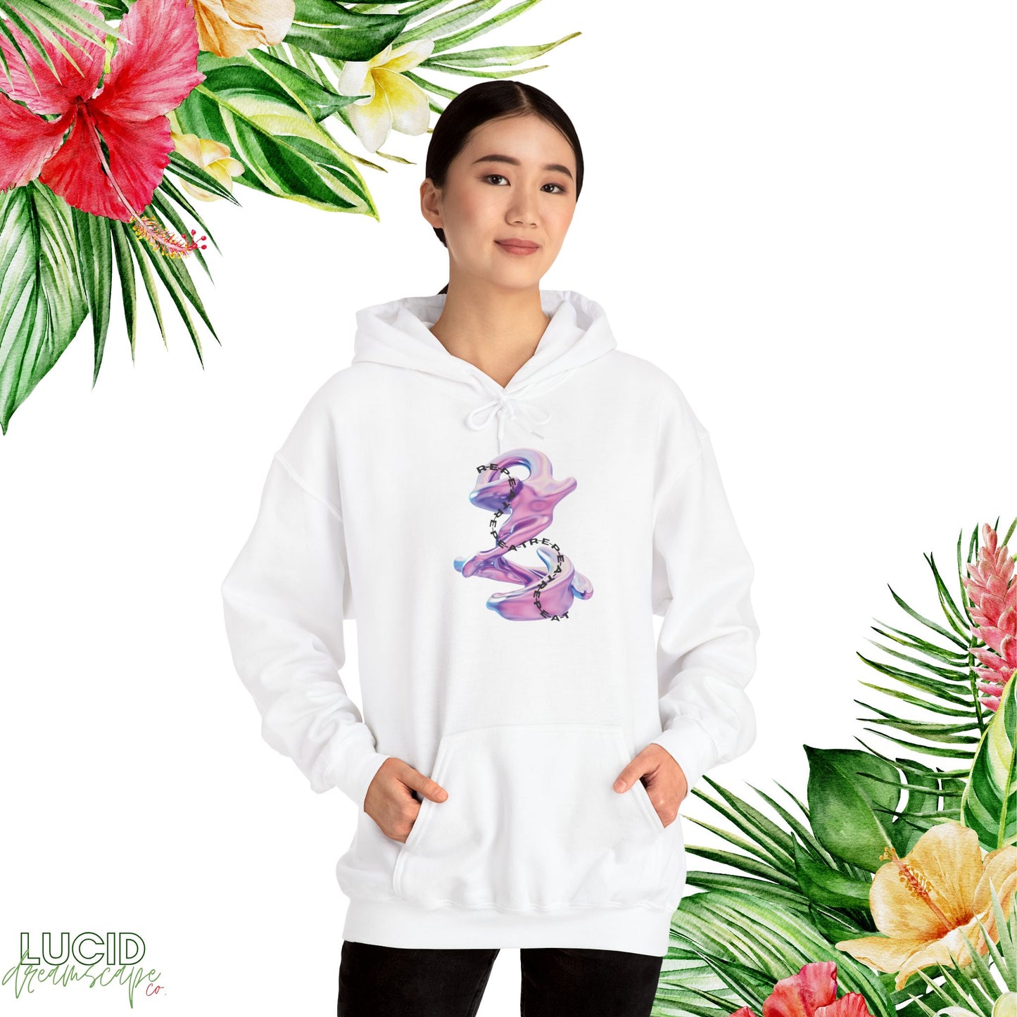 Daydream on R-E-P-E-A-T Hoodie