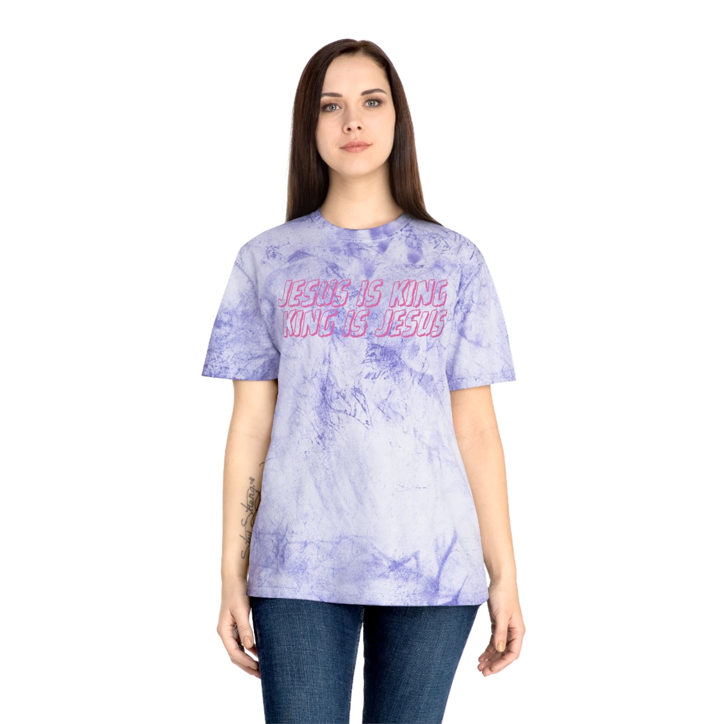 Jesus is King - Color Blast T-Shirt