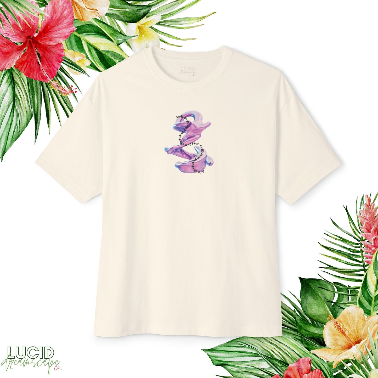 Daydream on R-E-P-E-A-T Boxy Tee