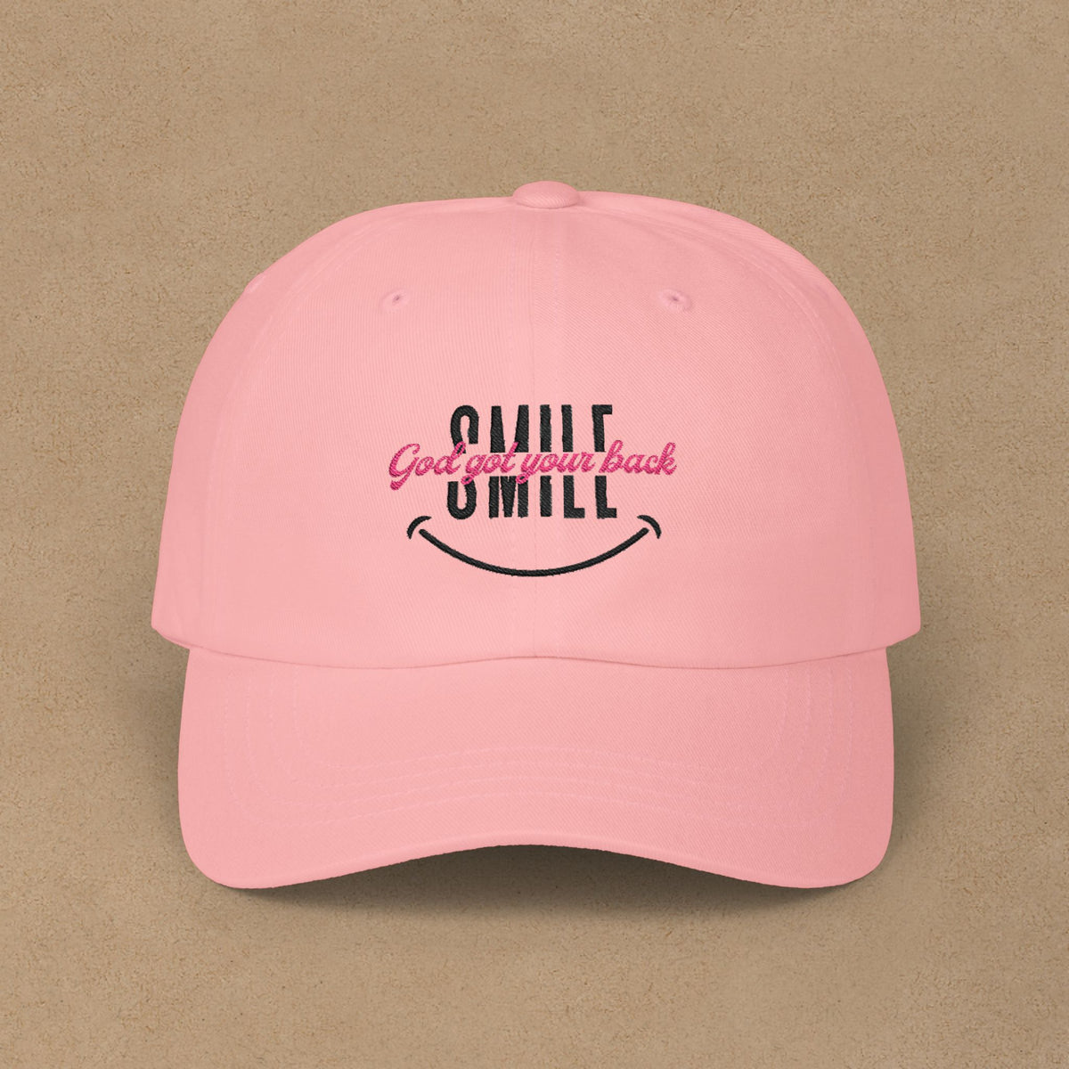 Smile God Got Your Back Cap