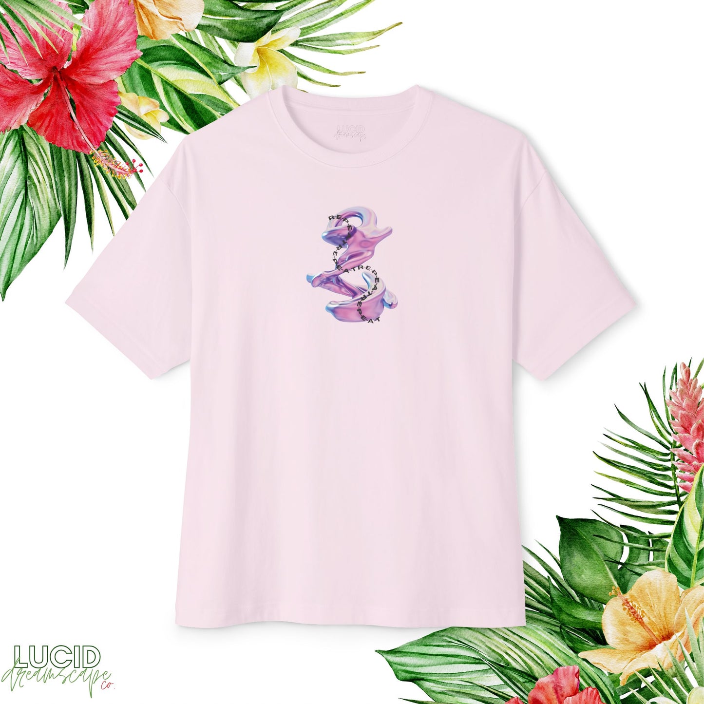 Daydream on R-E-P-E-A-T Boxy Tee