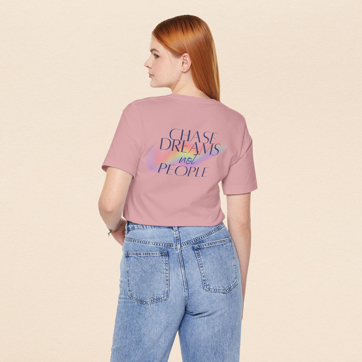 Chase Dreams Not People Tee