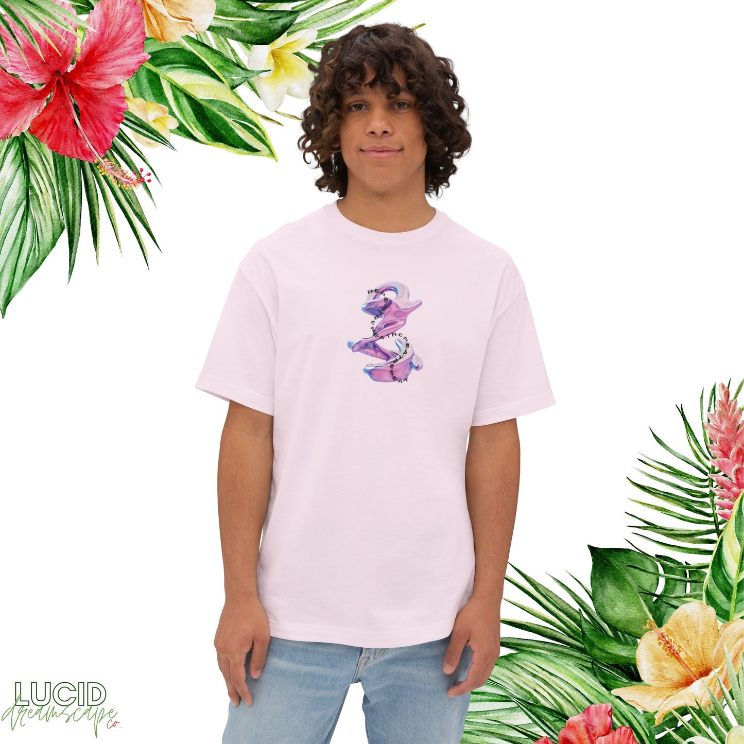 Daydream on R-E-P-E-A-T Boxy Tee