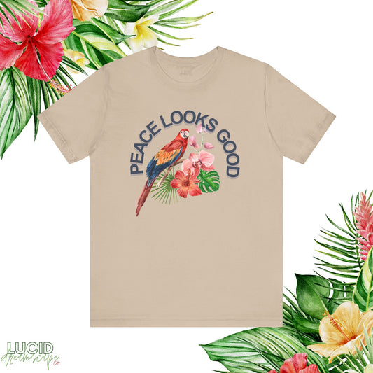 Peace Looks Good Tee