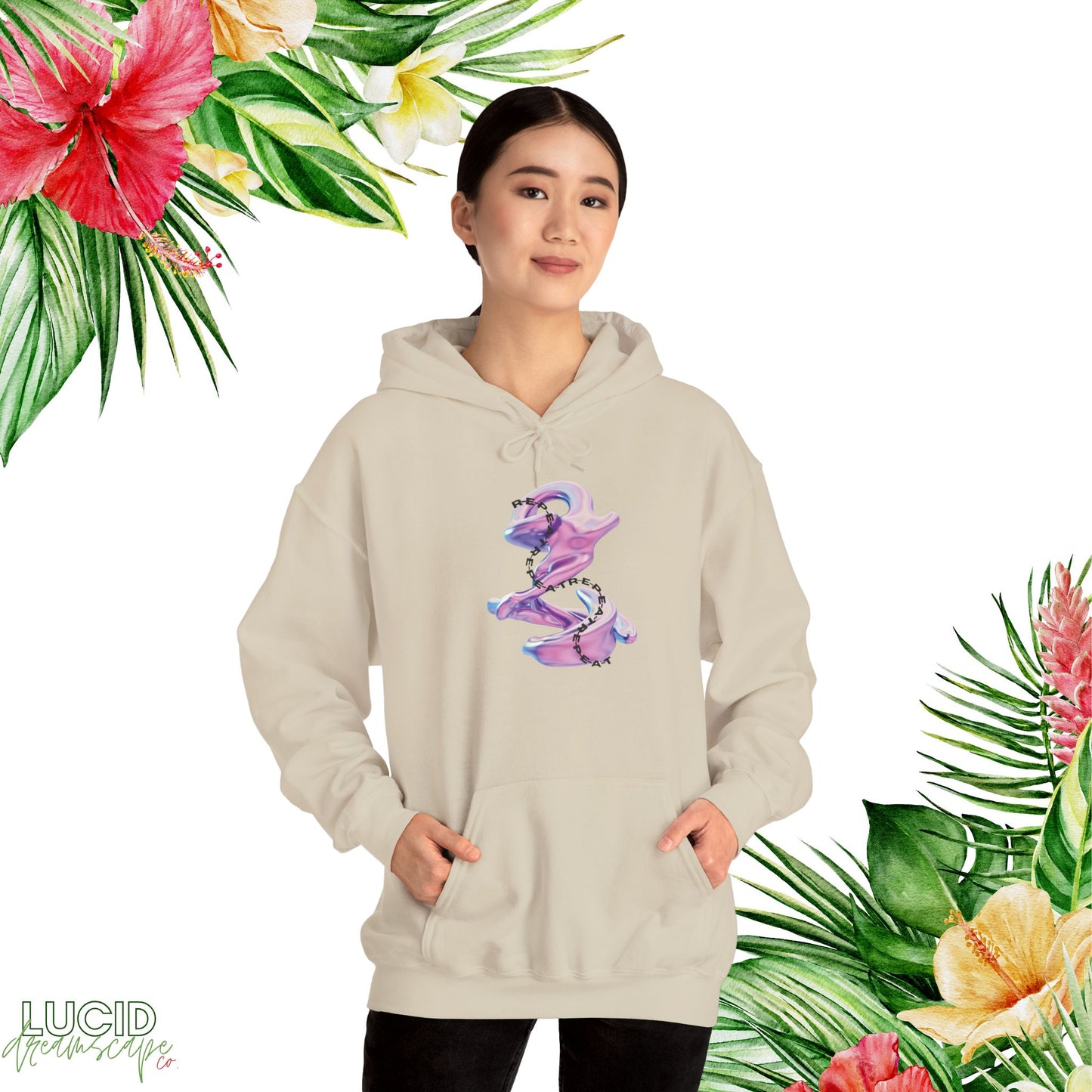 Daydream on R-E-P-E-A-T Hoodie