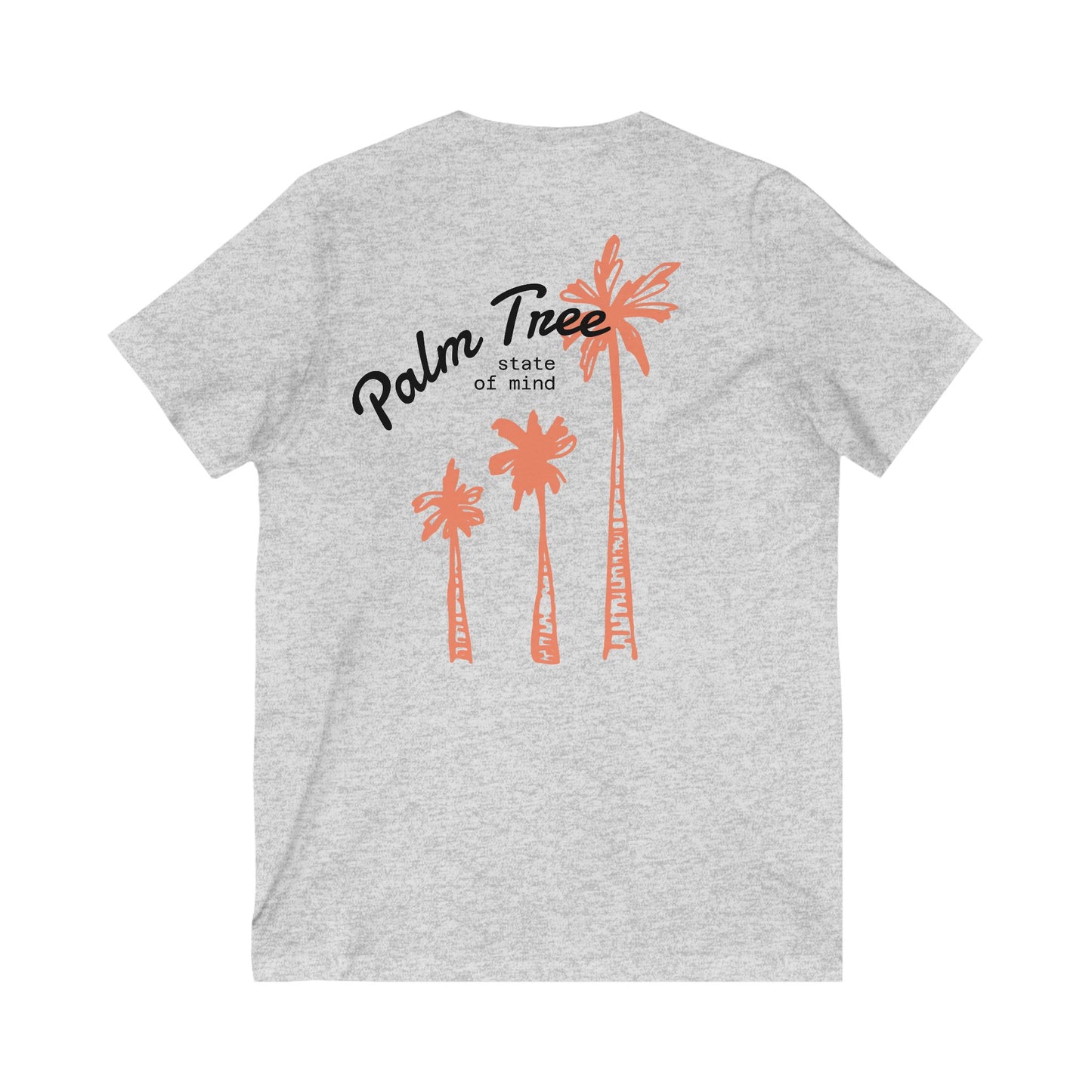 Palm Tree State of Mind V-Neck Tee