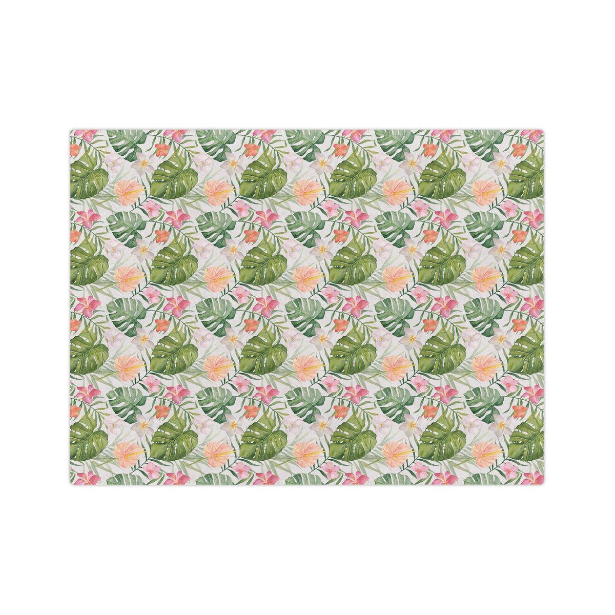 Tropical Flower Blanket