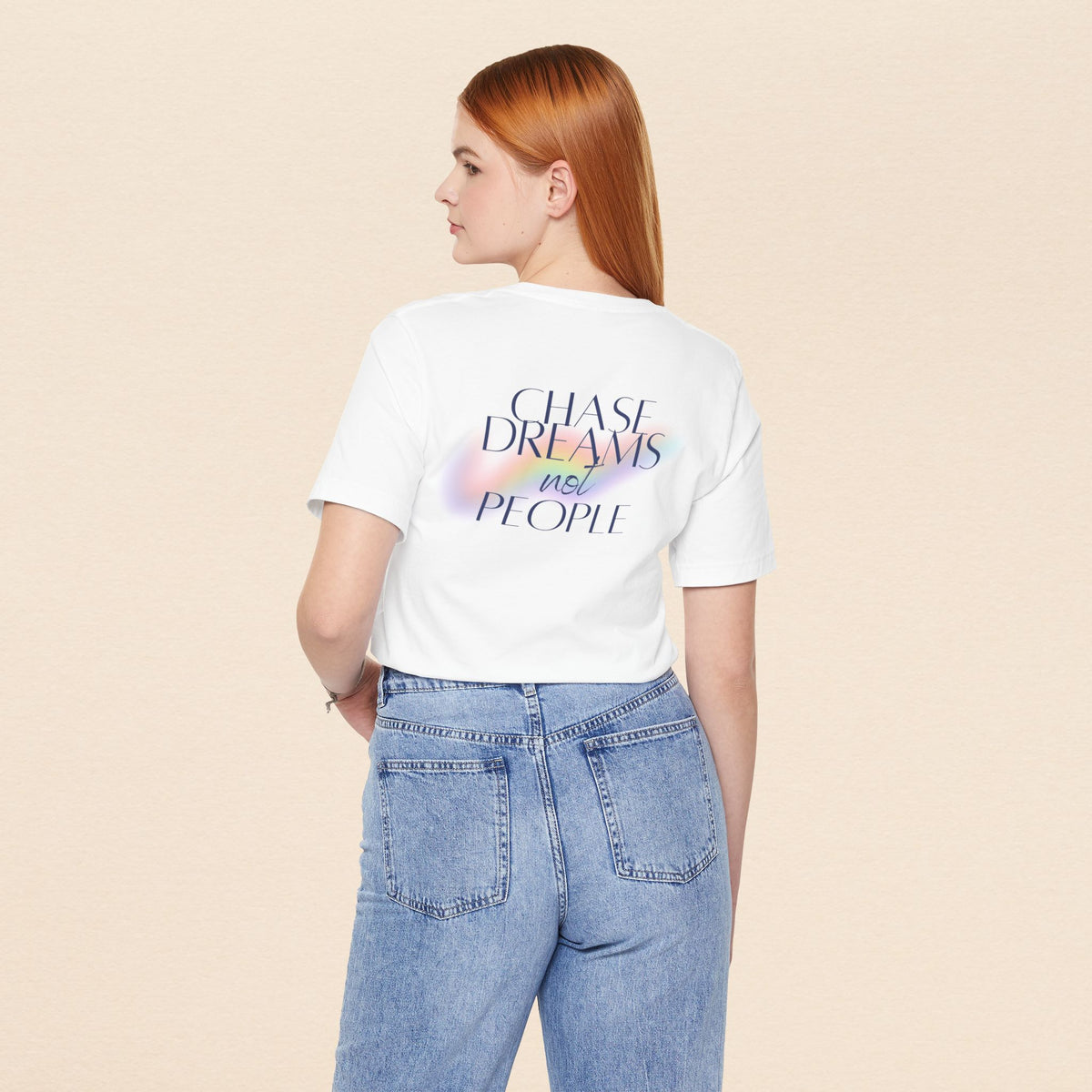 Chase Dreams Not People Tee